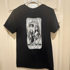 Corpse Bride Black Graphic T-Shirt